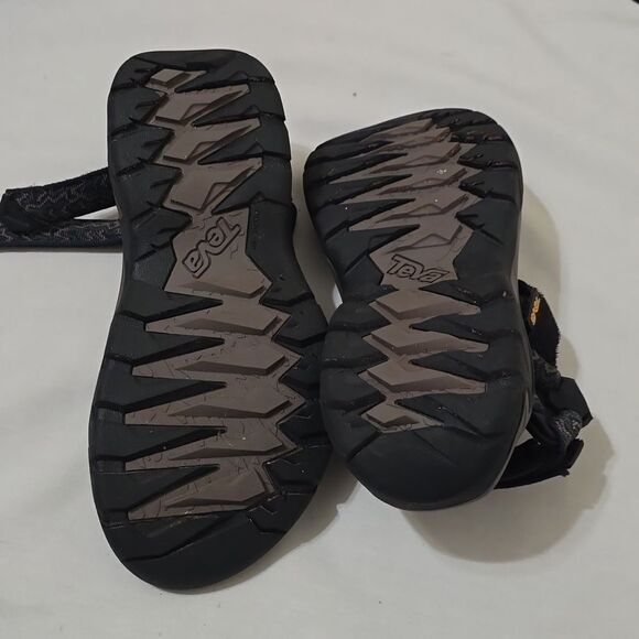 Teva Hurricane XLT 4156 Men Size 9 Hiking Outdoor Water Sandals Blue/ green/tan - Picture 6 of 7